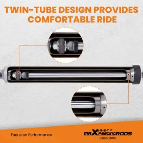38VGFD MAXPEEDINGRODS Lift Dual Steering Stabilizer Kit Tj #3