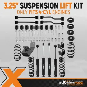 3BES1I MAXPEEDINGRODS Suspension Lift Engines Kit Tj 4WD Jeep