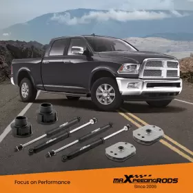 3P0BHG MAXPEEDINGRODS Leveling Lift Shocks Kit 2500 4WD Dodge #2