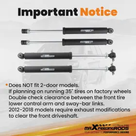 45TPK6 MAXPEEDINGRODS Suspension Lift Kit 1500 4WD Chevy Gmc #3