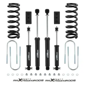 46ZKS3 MAXPEEDINGRODS Lift Shocks Coil Springs Kit 1500 2WD