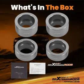 4DNG0I MAXPEEDINGRODS Front Rear Leveling Lift Kit Suzuki Geo #3