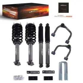 4H0JWR MAXPEEDINGRODS Lift Struts Steel Kit 1500 Chevy Gmc