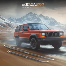 4IFTBE MAXPEEDINGRODS Crossover Steering Lift Xj Jeep
