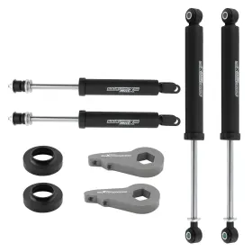 4NFUIM MAXPEEDINGRODS Leveling Lift Shocks Kit 1500 Chevy Gmc
