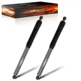 4TA5D7 MAXPEEDINGRODS Tube Shocks Rear Lift F-150 Rwd 4WD