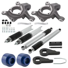 593XQK MAXPEEDINGRODS Lift Shocks Spindles Kit 2WD Chevy Gmc