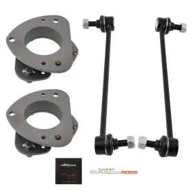 59IN2C MAXPEEDINGRODS Front Strut Lift Ridgeline Spacers End