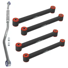 5MFVL2 MAXPEEDINGRODS Upper Lower Control Arms Track Bar Lift