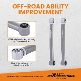 67OH2N MAXPEEDINGRODS Control Arm Front Lower Jk Leveling Kit #3