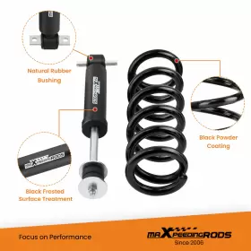 6DJO8Y MAXPEEDINGRODS Leveling Lift Coil Springs Kit 1500 2WD #2