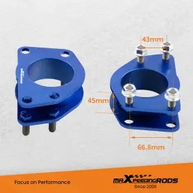 6LRJ10 MAXPEEDINGRODS Front Leveling Lift Kj Kit Jeep Dodge #3