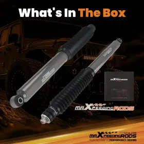 6S03PD MAXPEEDINGRODS Suspension Lift Shocks Rear 2500 2WD