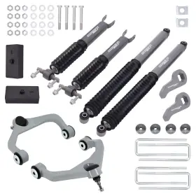72UC3S MAXPEEDINGRODS Suspension Lift Shocks Kit 2500HD Chevy