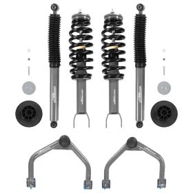 Maxpeedingrods 7b4t2n 3 Inch Lift Kit With Struts&control Arms For Ram 1500 4wd 2012-2018 Rubber Bushings