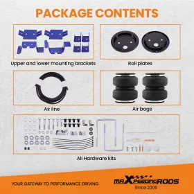 7BT6K8 MAXPEEDINGRODS Rear Air Spring Leveling Bed Kit 1500 #2