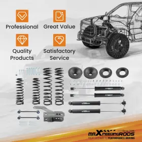 7ULY6X MAXPEEDINGRODS Lift Shock Absorbers Coil Springs Jk