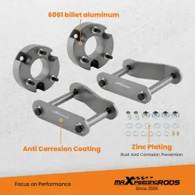 7X3S1F MAXPEEDINGRODS Front Rear Lift Equator Kit Nissan #3