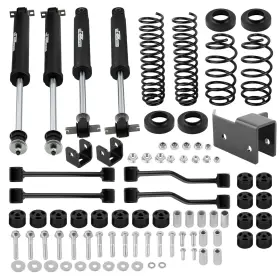 9DFP0N MAXPEEDINGRODS Lift Shock Set Kit Tj 4WD Jeep Wrangler