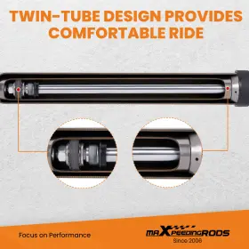 9FEHJV MAXPEEDINGRODS Suspension Lift Shocks Kit Tj 4WD Jeep #2