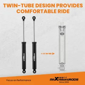9FU6CI MAXPEEDINGRODS Rear Shock Absorbers 1500 Chevy #2
