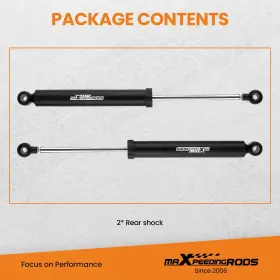 9FU6CI MAXPEEDINGRODS Rear Shock Absorbers 1500 Chevy #3