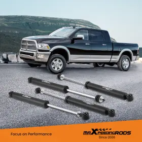 9ZEJVD MAXPEEDINGRODS Front Rear Lift Coil Springs Shocks Kit #3
