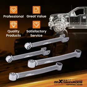 A5KZWO MAXPEEDINGRODS Front Upper Lower Control Arms Jk 2WD #2