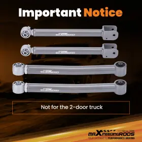 A5KZWO MAXPEEDINGRODS Front Upper Lower Control Arms Jk 2WD #3