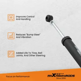 ANJD0B MAXPEEDINGRODS Front Steering Stabilizer Jk Unlimited #3