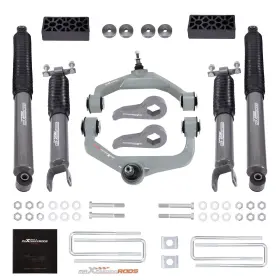B5T36X MAXPEEDINGRODS Front Rear Lift Shocks Kit 2500HD Chevy