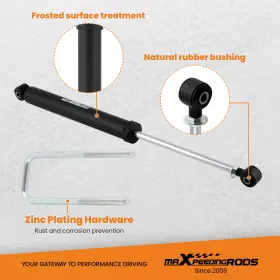 B74SOW MAXPEEDINGRODS Leveling Lift Upper Control Arm Kit 4WD #3
