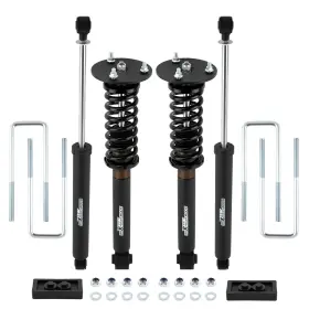 BKFGN1 MAXPEEDINGRODS Leveling Lift Struts Shocks Kit F150