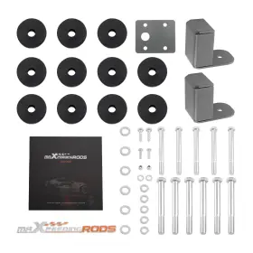 BV61RS MAXPEEDINGRODS Body Lift Kit Tj Jeep Wrangler