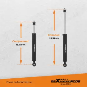 CT1VAE MAXPEEDINGRODS Front Rear Leveling Lift Kit 4WD Toyota #3