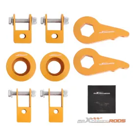 D12TQE MAXPEEDINGRODS Front Rear Lift Kit 1500 Chevy Gmc