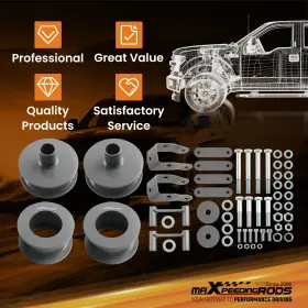 D7VY1S MAXPEEDINGRODS Front Rearfull Lift Shock Extenders Jk