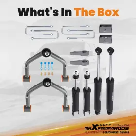 ELFCX1 MAXPEEDINGRODS Suspension Lift Kit 1500 4WD Chevy Gmc #3
