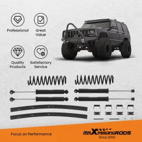 F0KLHY MAXPEEDINGRODS Suspension Lift Shocks Kit Xj 2WD 4WD
