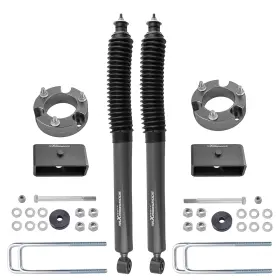 FCV8WK MAXPEEDINGRODS Front Rear Lift Shocks Kit 2WD 4WD