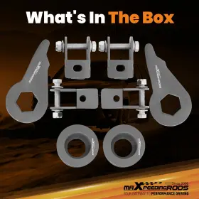 FNDX0Y MAXPEEDINGRODS Front Rear Lift Kit Chevy Gmc Tahoe #3