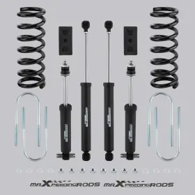 FNX46A MAXPEEDINGRODS Suspension Lift Shocks Kit 1500 2WD Ram