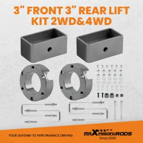 GT0B91 MAXPEEDINGRODS Front Rear Lift Differential Lug Kit #2