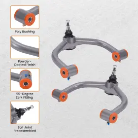 H6NA04 MAXPEEDINGRODS Front Upper Control Arm Lift 2500HD Gmc #2