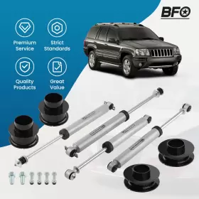 HEDJQ4 MAXPEEDINGRODS Lift Track Bar Bracket Wj Kit 4WD Jeep #2