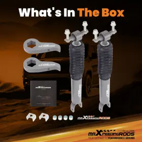 I03OGJ MAXPEEDINGRODS Leveling Lift Shocks Kit 2500 Chevy Gmc