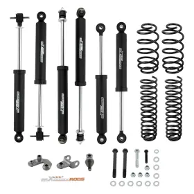 I6G24N MAXPEEDINGRODS Suspension Lift Shocks Kit Tj 4WD Jeep