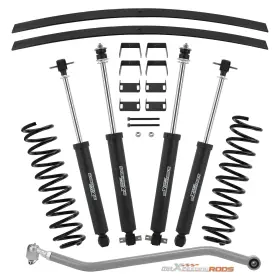 IZRC12 MAXPEEDINGRODS Lift Shocks Track Bar Kit Xj 2WD 4WD
