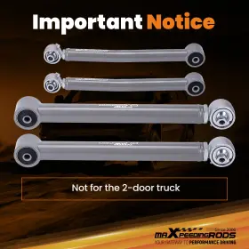 J9OHF7 MAXPEEDINGRODS Rear Upper Lower Control Arm Tubular Jk #3