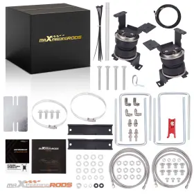 JKXH74 MAXPEEDINGRODS Rear Air Helper Spring Kit 2500 3500